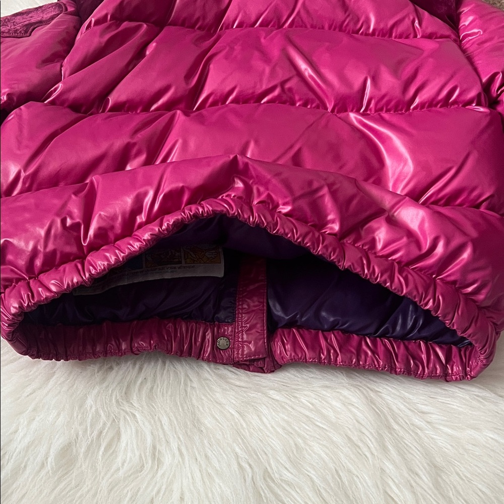 Moncler Kids Pink Puffer Jacket - Picture 6 of 10